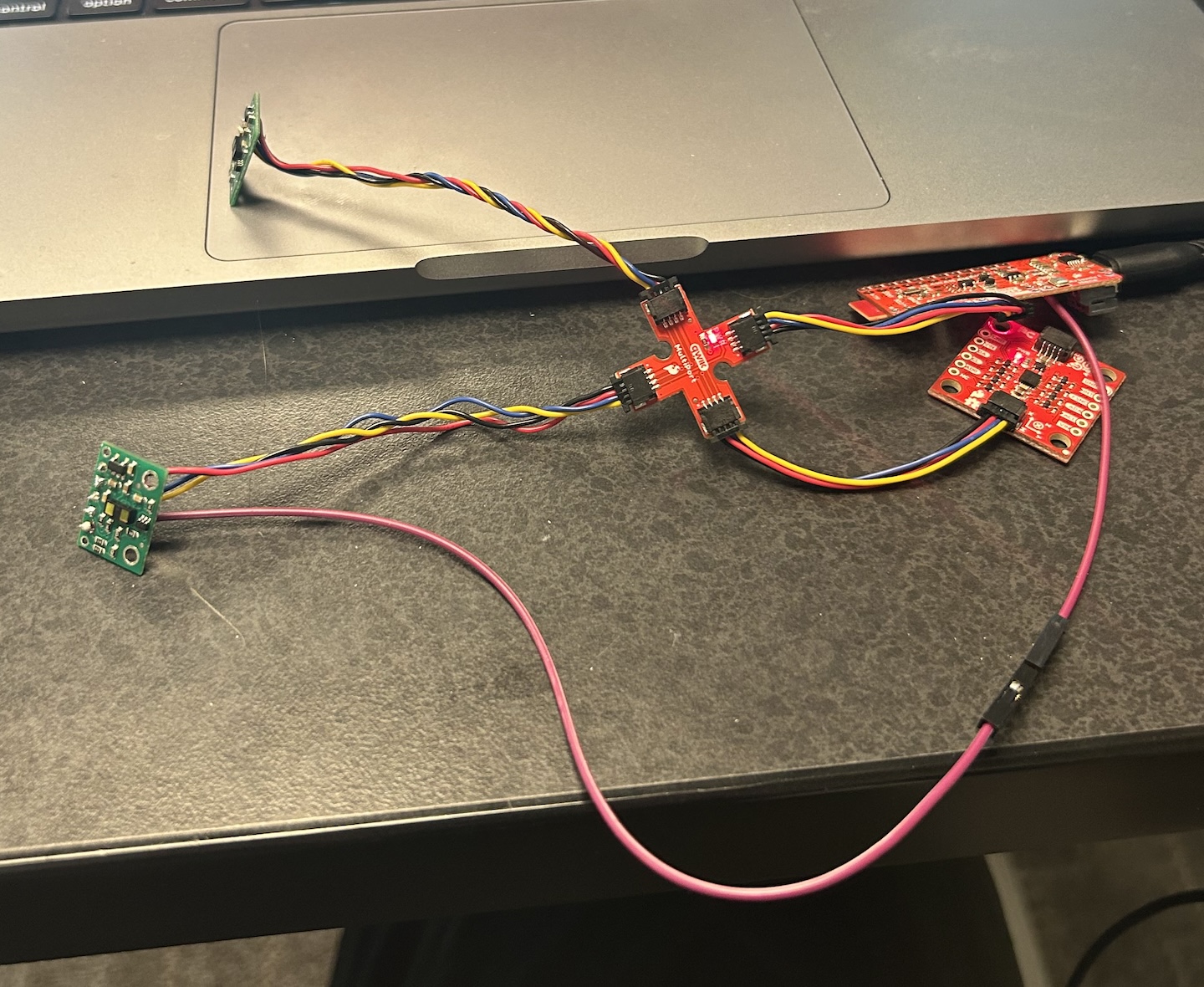 All sensors connected